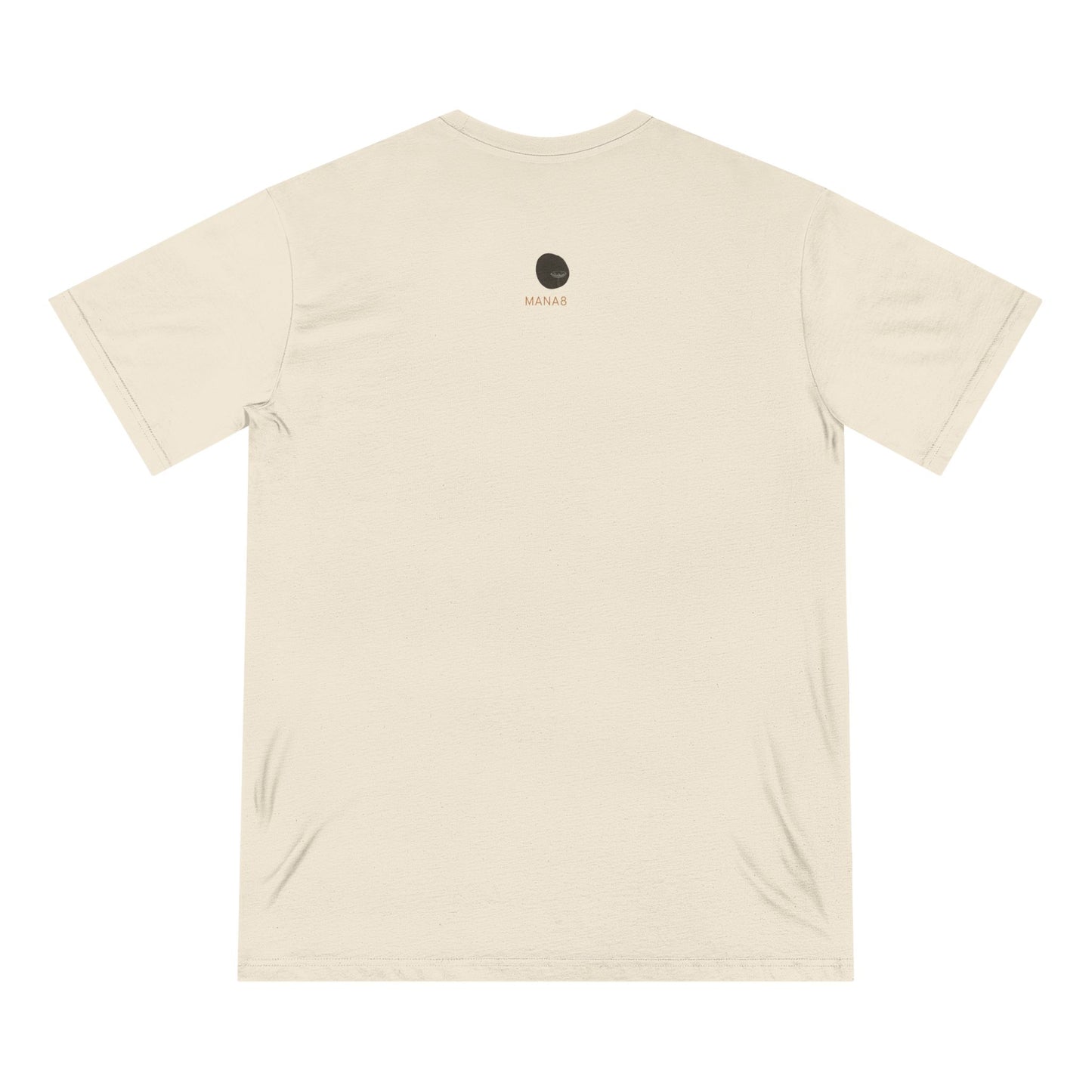 Organic T-shirt - 100% Organic Cotton Mushroom Unisex Design - Eco Friendly Minimal Urban Modern Arty Shirt Size XS-3XL (black mushroom