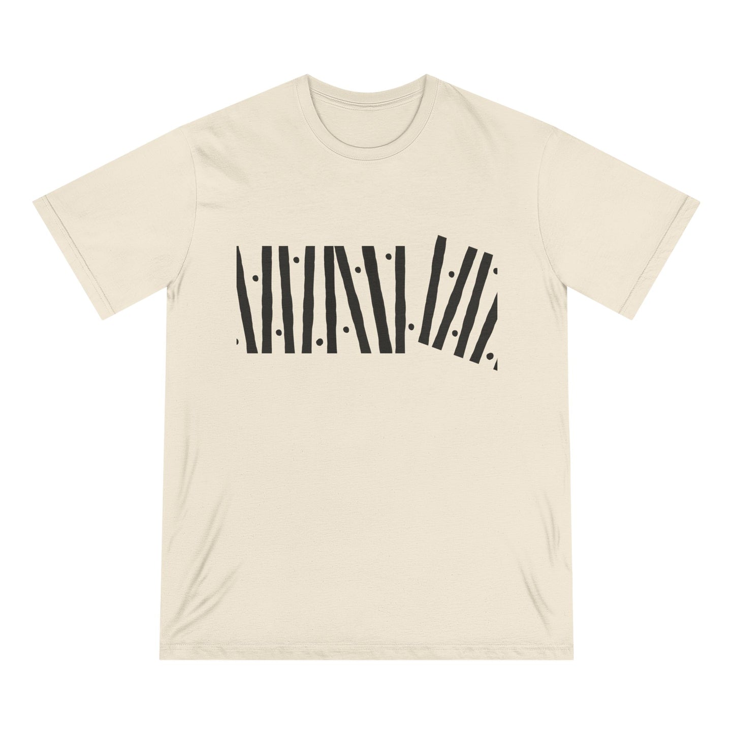 Organic T-shirt - 100% Organic Cotton Mushroom Unisex Design - Eco Friendly Minimal Urban Modern Arty Shirt Size XS-3XL (ants)