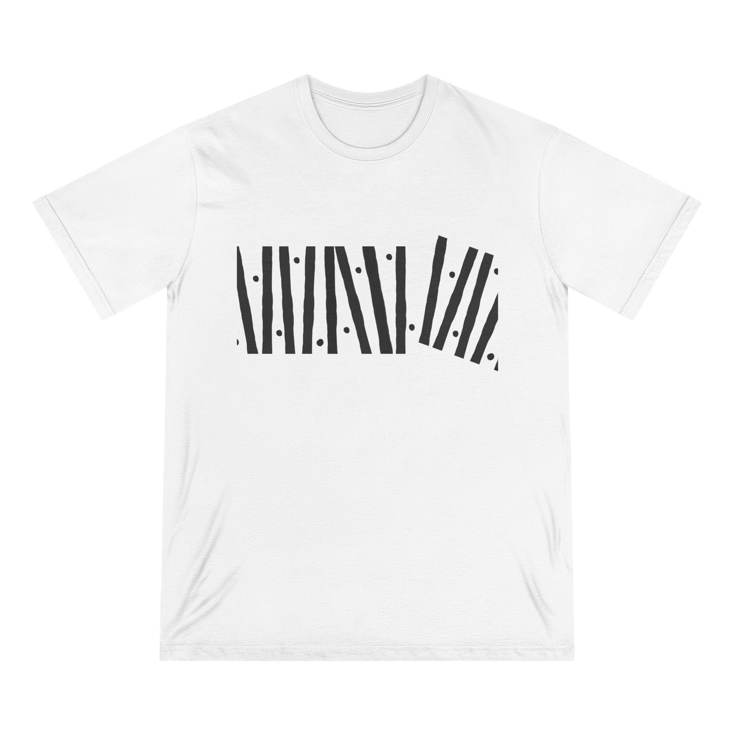 Organic T-shirt - 100% Organic Cotton Mushroom Unisex Design - Eco Friendly Minimal Urban Modern Arty Shirt Size XS-3XL (ants)